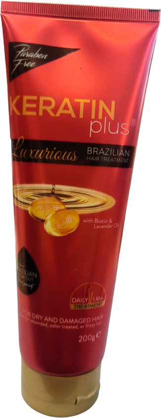 Keratine Plus Brazilian Luxe.. Hair Treatment for Dry & Damaged.